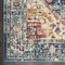 Homeroots 4 x 6 ft. Ivory & Light Blue Distressed Area Rug 385548 - alternate 7